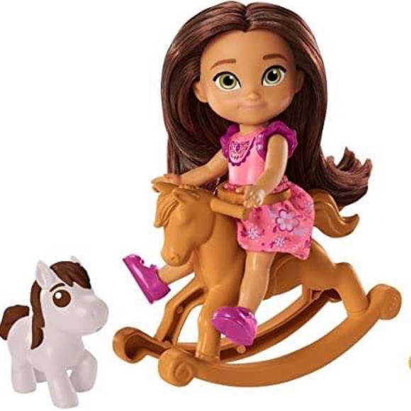 BRAND NEW sealed spirit untamed lucky 4 inch doll set toy - Picture 2 of 3